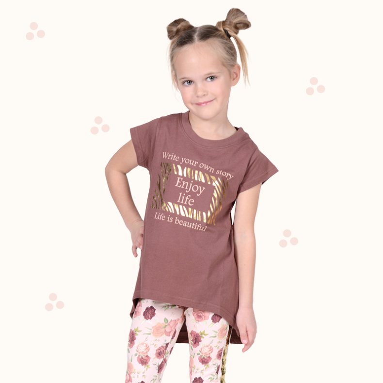 Aline top - Mahogany