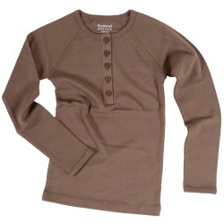 Alban bluse - Bison