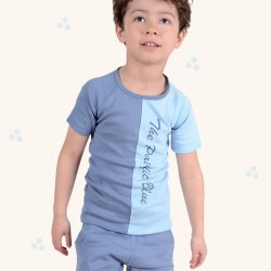 Albini T-shirt - Moon Blue