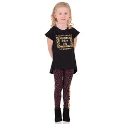 Aline top - Enjoy life black