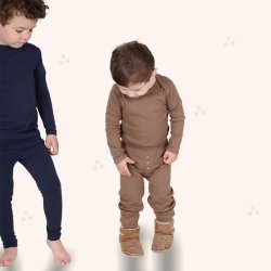 Alvar baby bukser - Bison