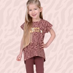 Angel top - Zebra Rose