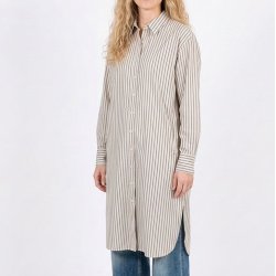 Annelise skjorte - Cream &amp; Ebony