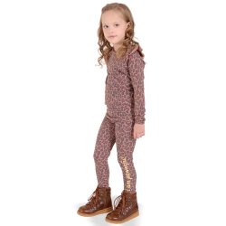 Anni bluse - Leopard Rose