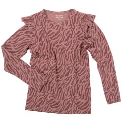 Anni bluse - Zebra Rose