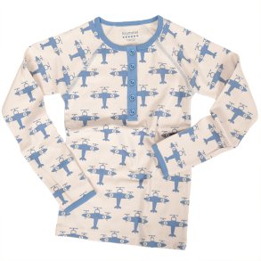 Aslan bluse - Boble Blue