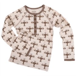 Aslan bluse - Bison &amp; Sandshell