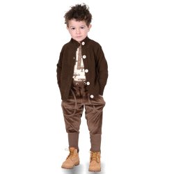 Aslan bluse - Bison &amp; Sandshell