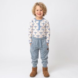 Aslan bluse - Boble Blue