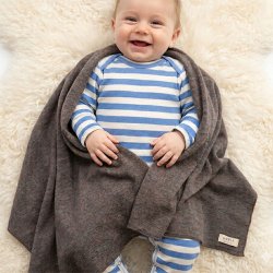 Babyt�ppe Merinould - Earth melange