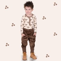 Balo Velour Bukser - Bison