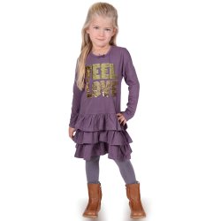 Caroll kjole - Black Plum