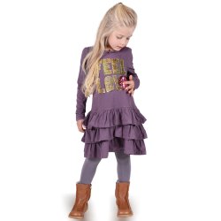 Caroll kjole - Black Plum