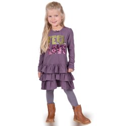 Caroll kjole - Black Plum