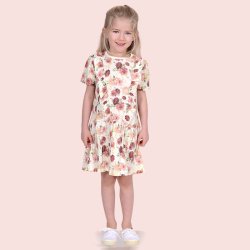 Cassandra kjole - Antique Rose