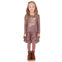  Caroll kjole - Leopard rose