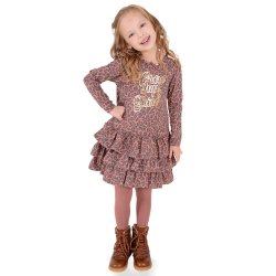  Caroll kjole - Leopard rose