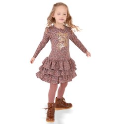  Caroll kjole - Leopard rose