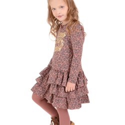  Caroll kjole - Leopard rose