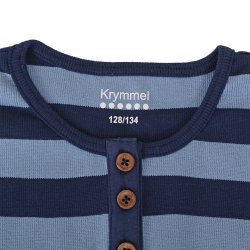 Chess bluse - Dark Navy