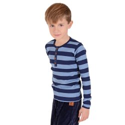 Chess bluse - Dark Navy