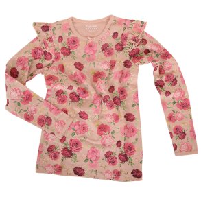 Cilla bluse - Mahogany Rose