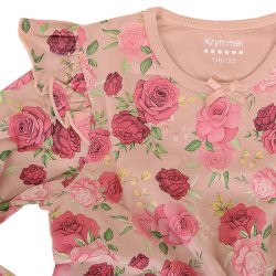 Cilla bluse - Mahogany Rose