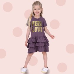 Cimmi kjole - Black Plum