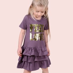 Cimmi kjole - Black Plum