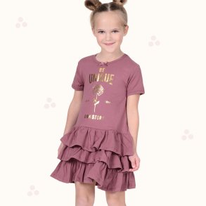 Cimmi kjole - Dark rose