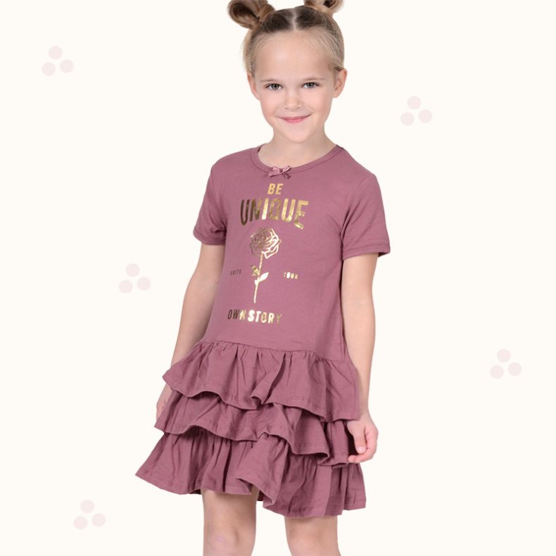 Cimmi kjole - Dark rose