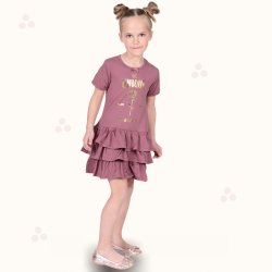 Cimmi kjole - Dark rose