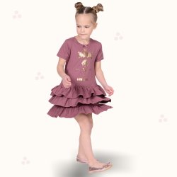 Cimmi kjole - Dark rose