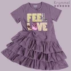 Cimmi kjole - Black Plum