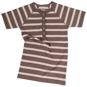 Eskild T-shirt - Bison & sandshell