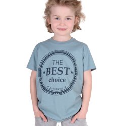 Dale T-shirt - Dove Blue