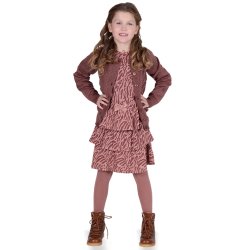 Debbie nederdel - Zebra Rose