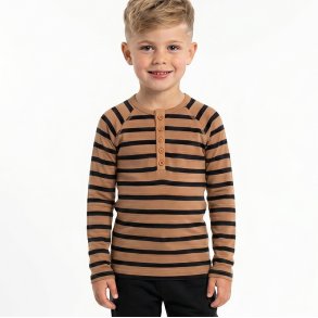 Doby Bluse - Lion & Black
