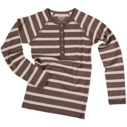 Doby bluse - Bison &amp; Sandshell