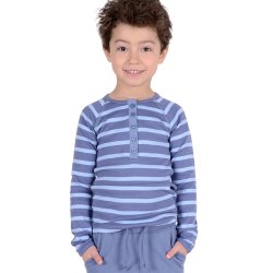 Doby Bluse - Moon &amp; Light Blue