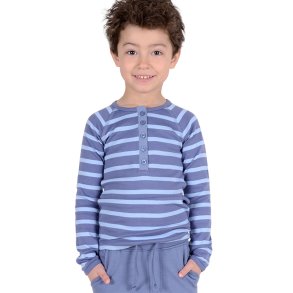 Doby Bluse - Moon & Light Blue