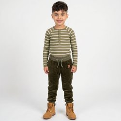 Doby bluse - Olive/sandshell