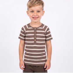 Eskild T-shirt - Bison &amp; sandshell