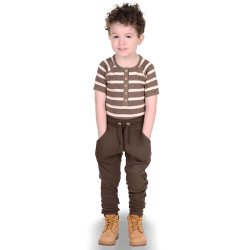 Eskild T-shirt - Bison &amp; sandshell