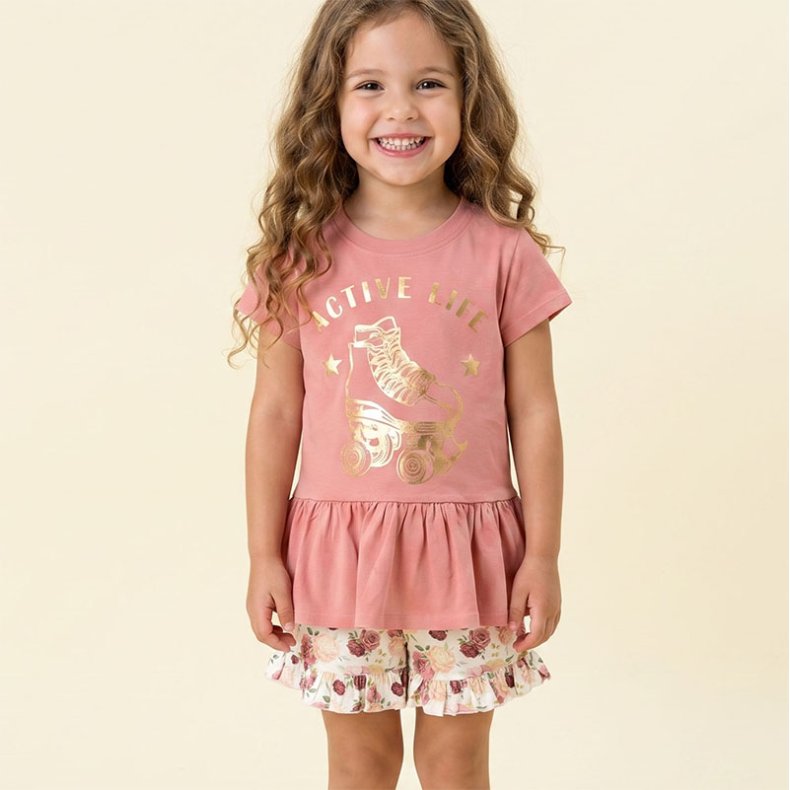 Fabiana top - Desert Rose