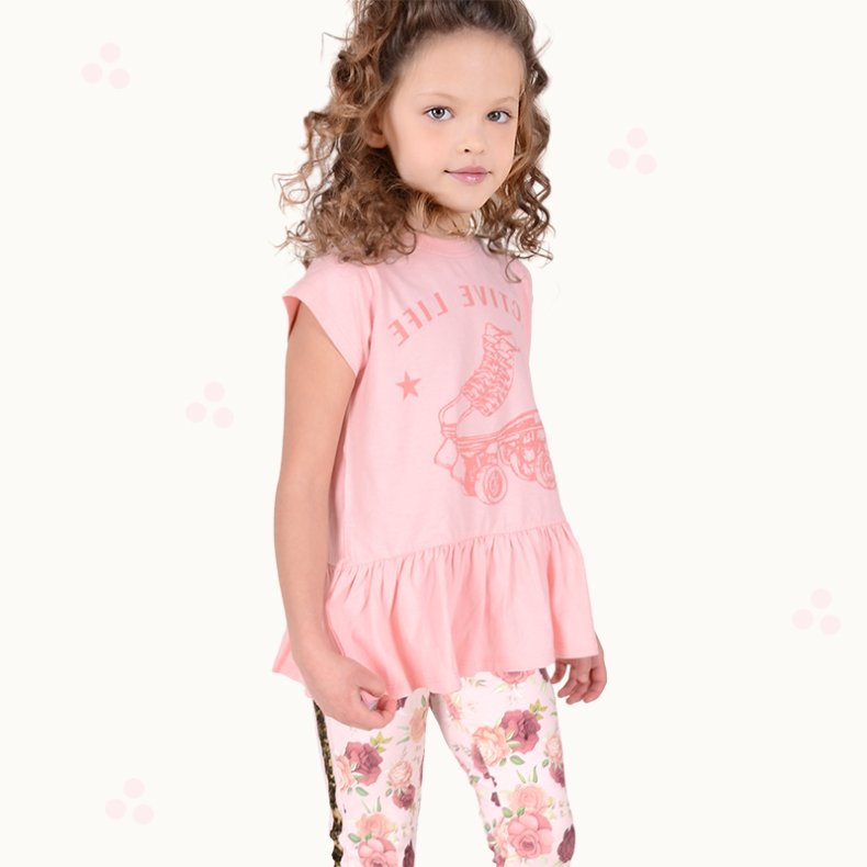 Fabiana top - Power Pink