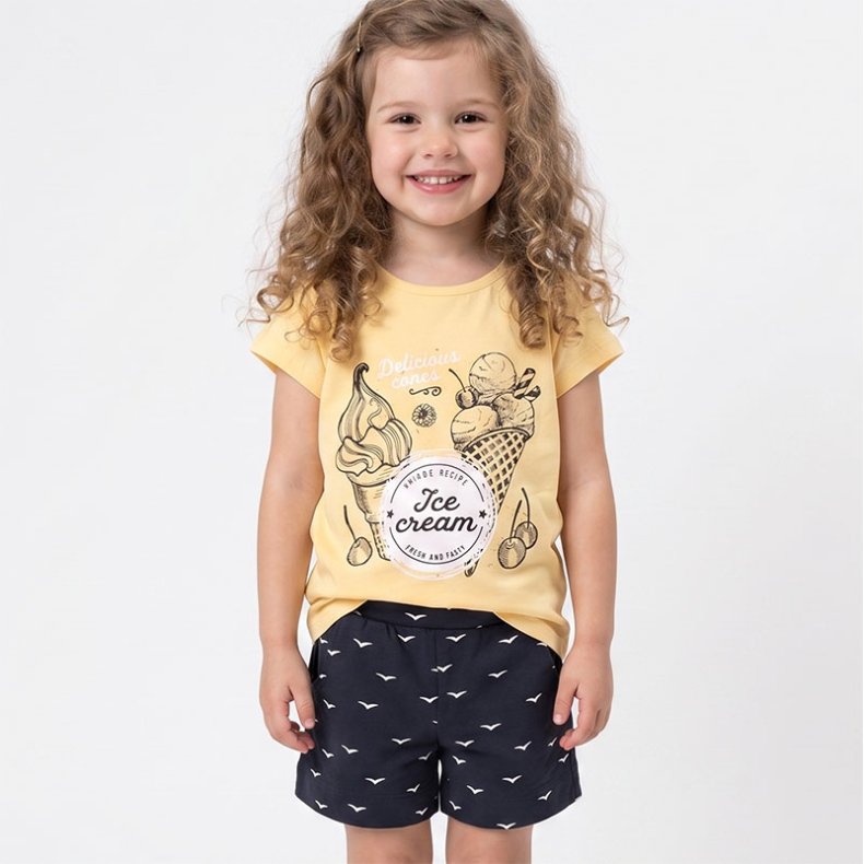 Fiona top - Light Yellow