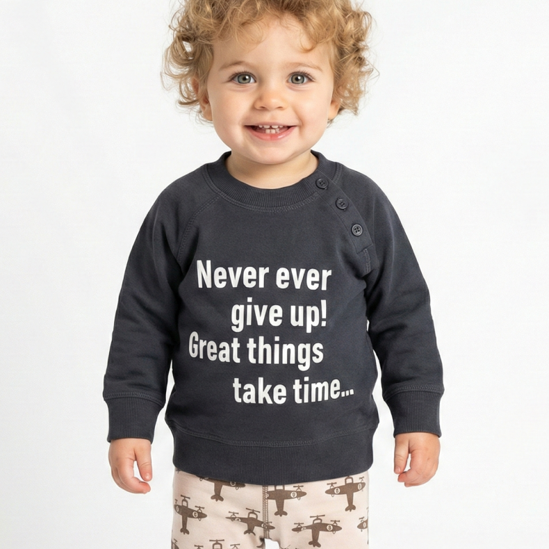 Habo baby bluse - Almost black