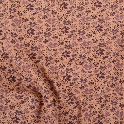 Herdis bluse - Camel flower