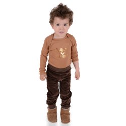 Hip baby bukser - Coffee